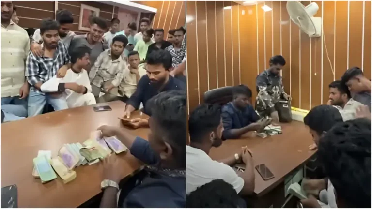 সাবেক ছাত্রদল নেতার বান্ডেল বান্ডেল টাকা বিতরণের ভিডিও ভাইরাল